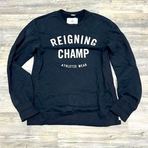 Reigning Champ Sweater (Black) Small unisex